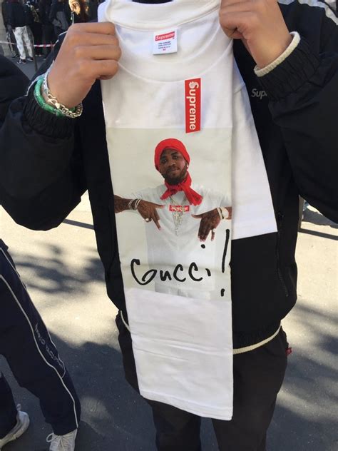 gucci x supreme collab|Gucci X supreme bag.